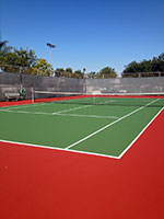 First Serve Tennis Courts Turf Surfacing